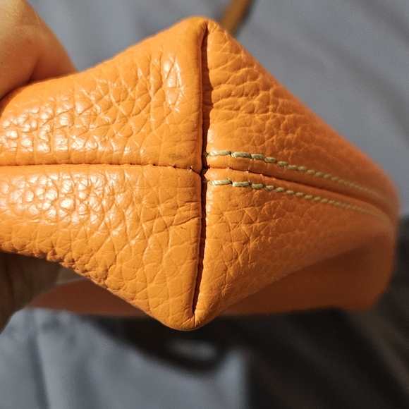 Dooney & Bourke Pebble Grain Tangerine Ginger Crossbody - Picture 4 of 13